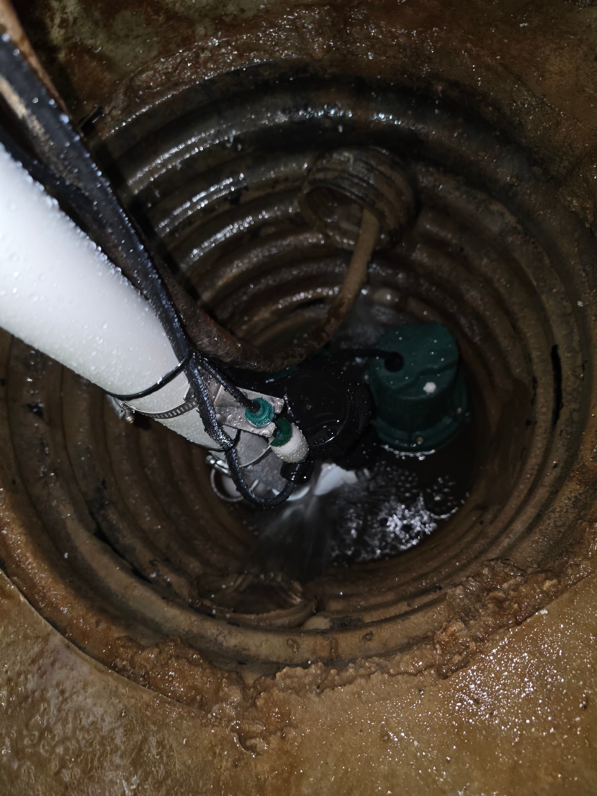 Gallery photos for Zoeller M98 Sump Pump Replacement Keeping Grand Blanc Basements Dry: Image #1