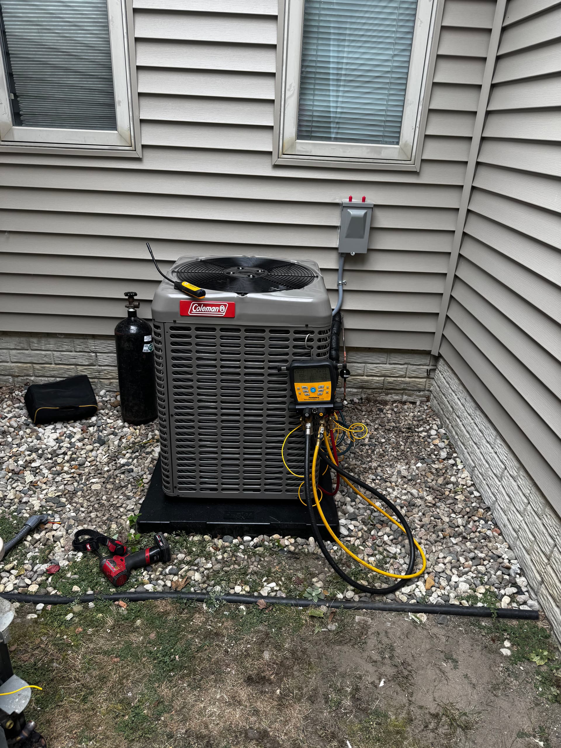 27-Year-Old AC Replaced With a Coleman 14 SEER Unit image
