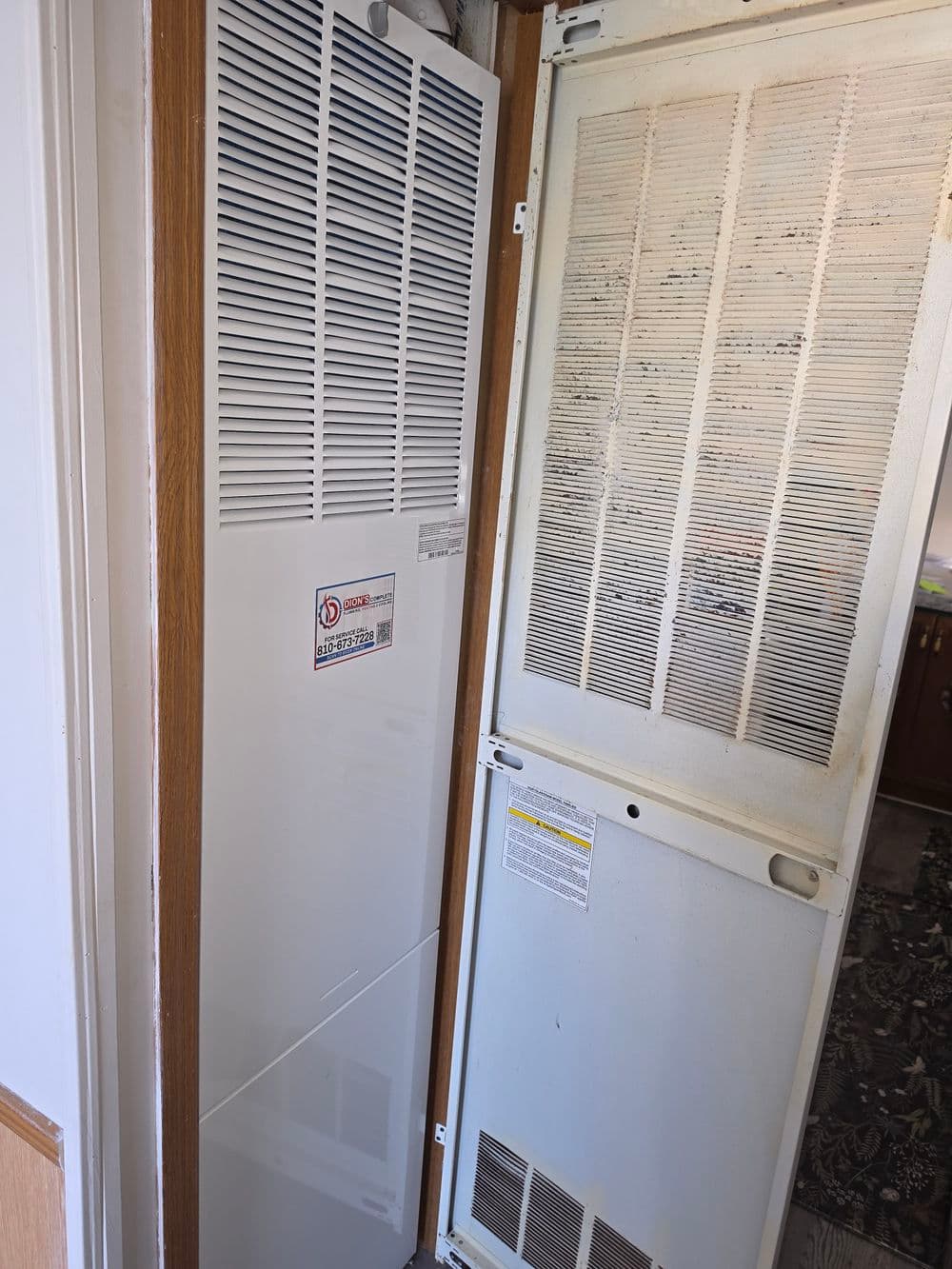 Gallery photos for 80% to 95% AFUE Furnace Upgrade in a Fenton Modular Home: Image #1